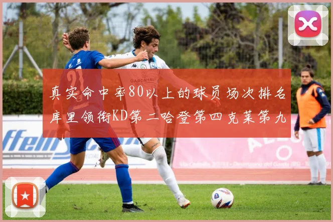 真实命中率80以上的球员场次排名库里领衔KD第二哈登第四克莱第九